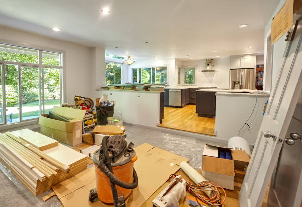 Professional Kitchen Island Installation technician working in Somerset, NJ